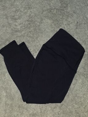 lululemon athletica Black Workout Leggings Petal Pusher.